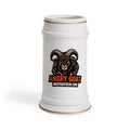 Angry Goat Wrestling Gear Ceramic Beer Stein – Logo Mug